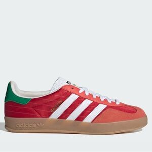 adidas Originals Gazelle Indoor Better Scarlet Gum IF9641 Men's Size US 9/ 1/2